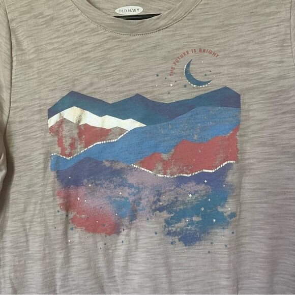 OLD NAVY Short Sleeve Graphic Tee Shirt Size Small - Picture 2 of 3